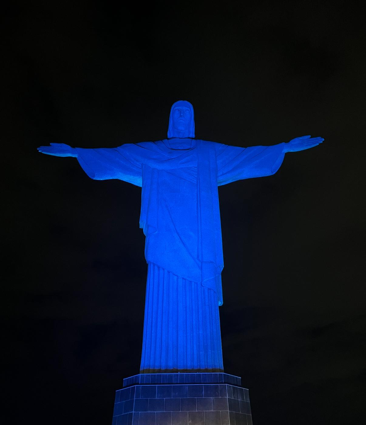 100 anos de Globo são celebrados com homenagem no Cristo Redentor