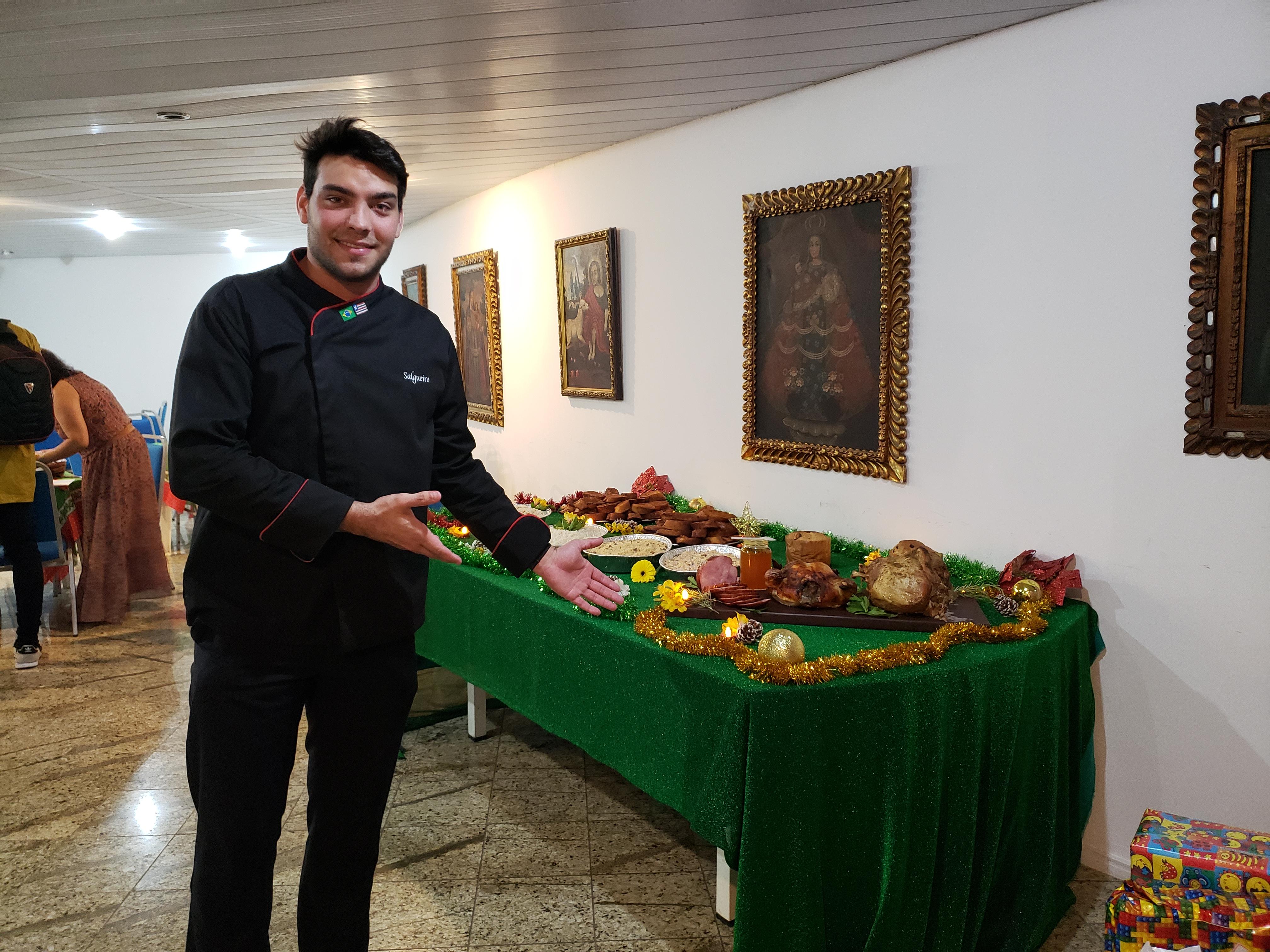 Ação de Amor do Cristo Redentor oferece Ceia de Natal para Refugiados na Paróquia São José da Lagoa