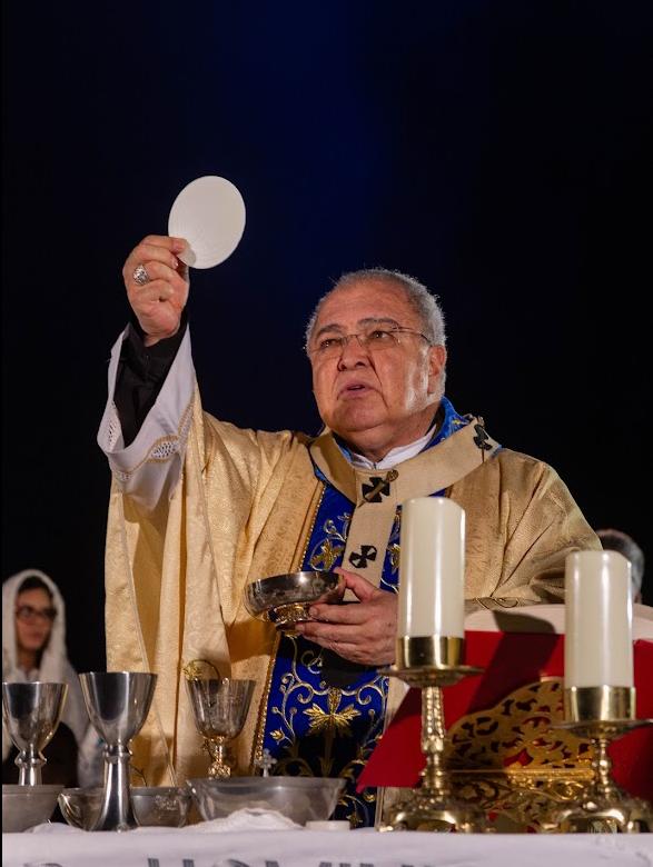 Celebração do Dia Nacional do Rosário da Virgem Maria no Santuário Cristo Redentor