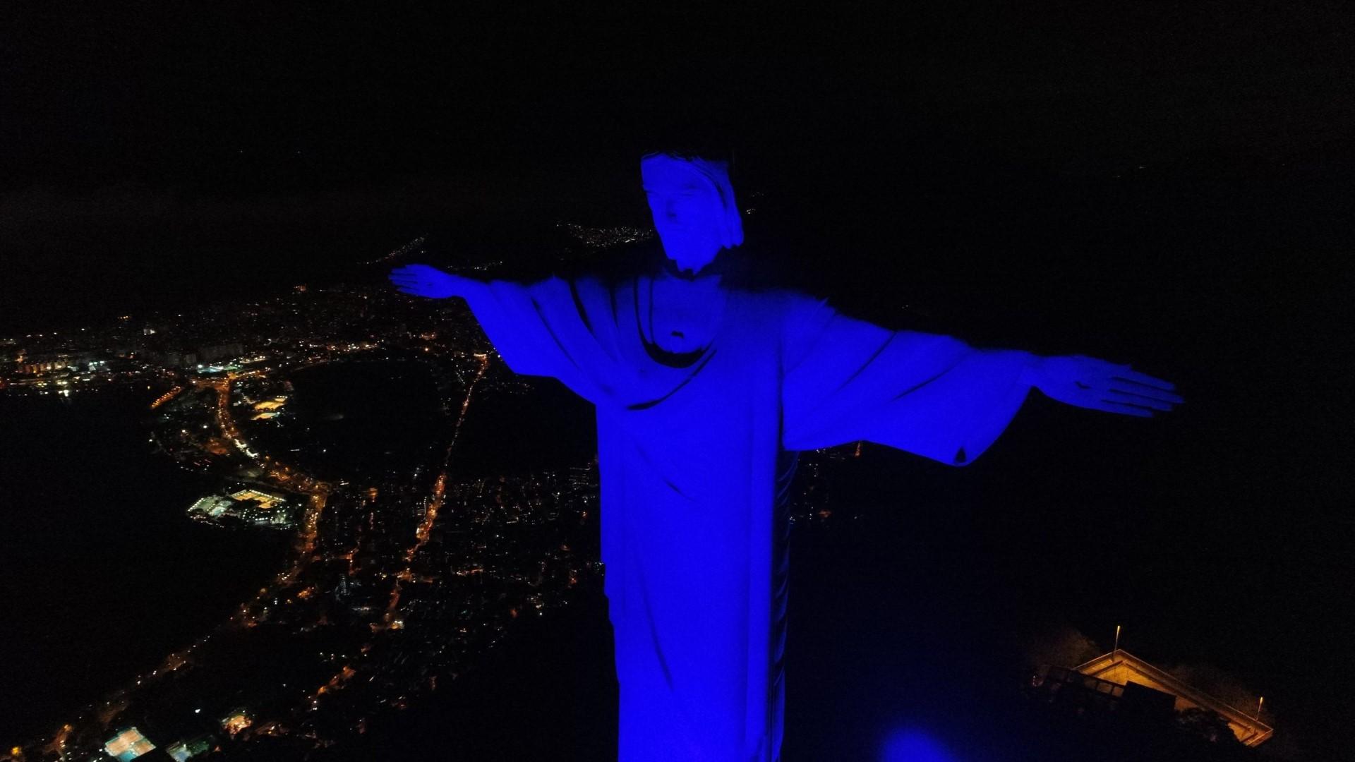 Cristo será iluminado em homenagem aos 80 anos da SBC