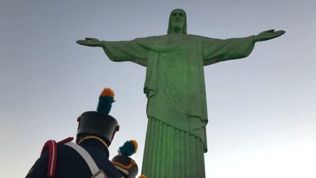 Dia do Exército é celebrado no alto do Corcovado