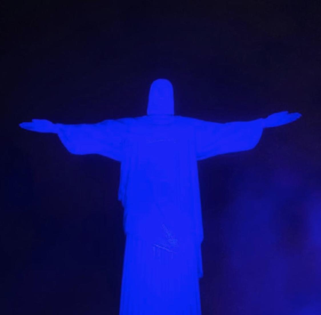 Iluminação do Cristo Redentor e entrevista no Instagram e YouTube marcam início da campanha Novembro Azul