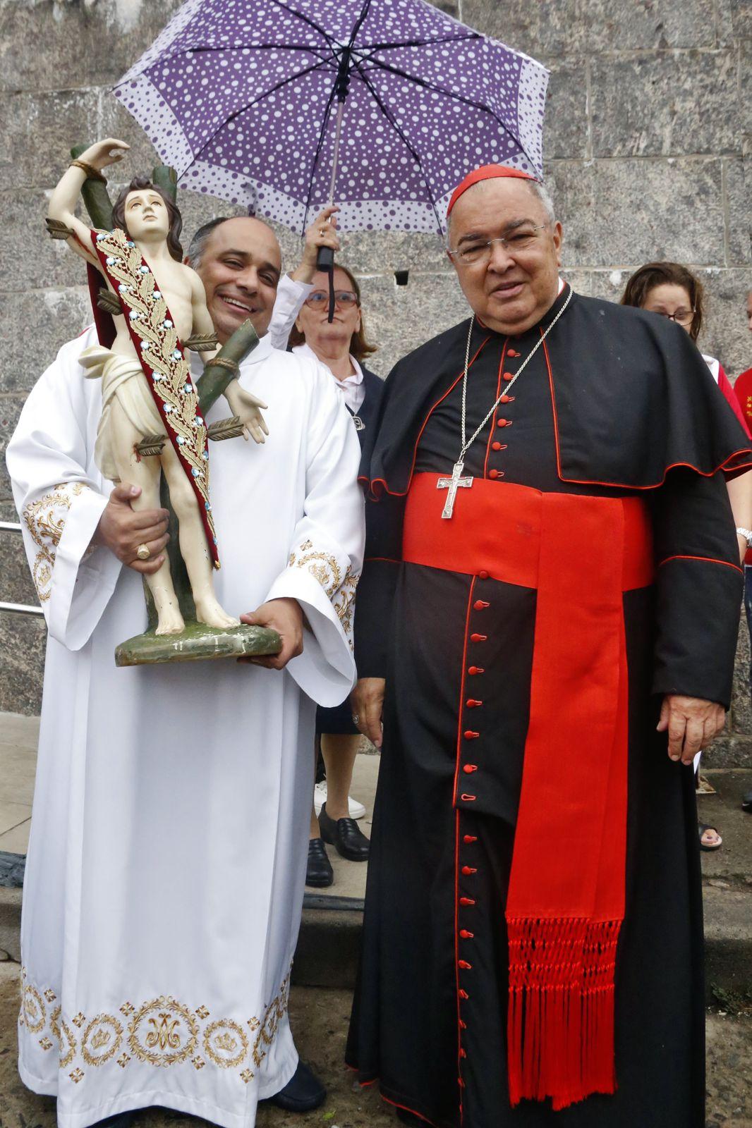 Imagem peregrina do padroeiro do Rio visita o Santuário Arquidiocesano Cristo Redentor na Trezena de São Sebastião 2024