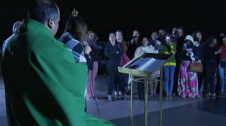 Missa no Santuário Cristo Redentor pelas vítimas de feminicídio