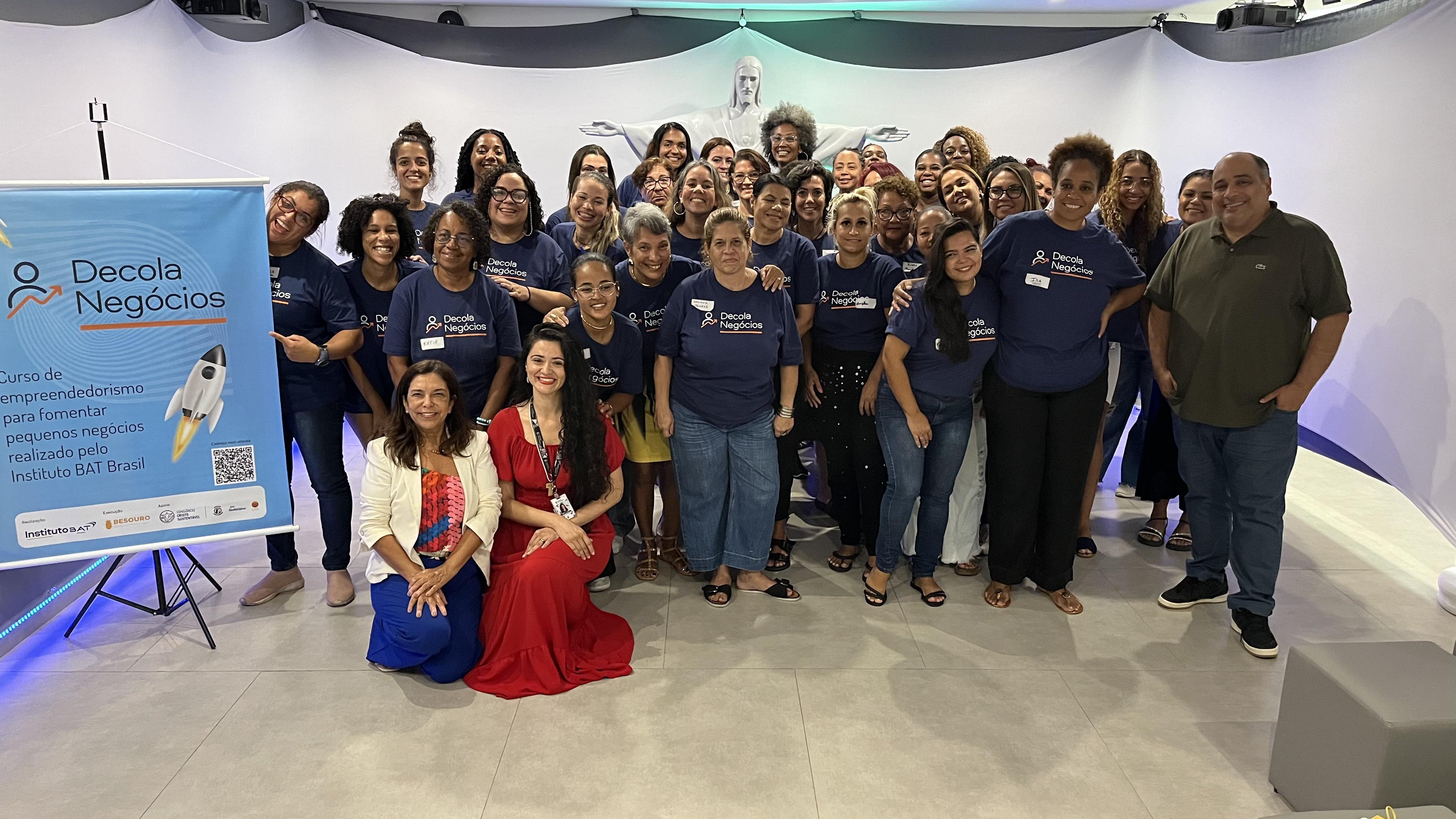 Parceria entre Consórcio Cristo Sustentável e Instituto Bat Brasil capacita mais de 40 mulheres em empreendedorismo