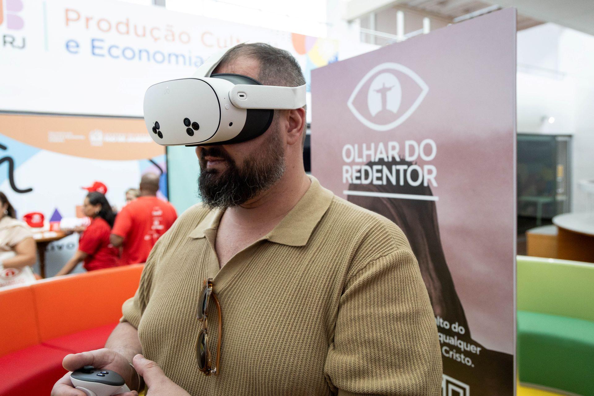 Projeto “Olhar do Redentor” inaugura sua primeira fase em Realidade Virtual (VR)