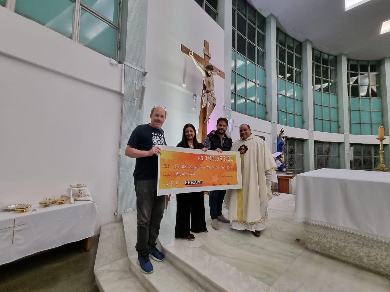 Santuário Cristo Redentor lança Cartão Solidário para ajudar 70 famílias em situação de vulnerabilidade de Petrópolis