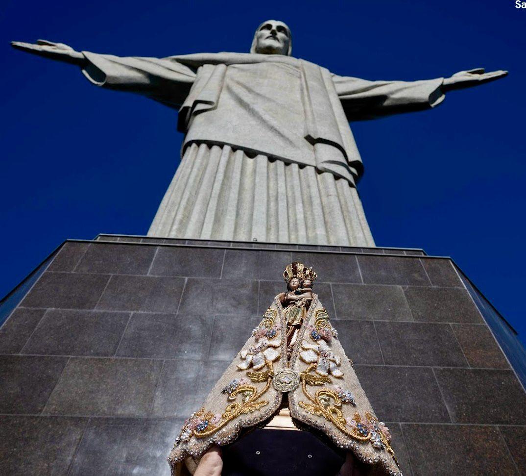 Santuário Cristo Redentor recebe imagem peregrina de Nossa Senhora de Nazaré