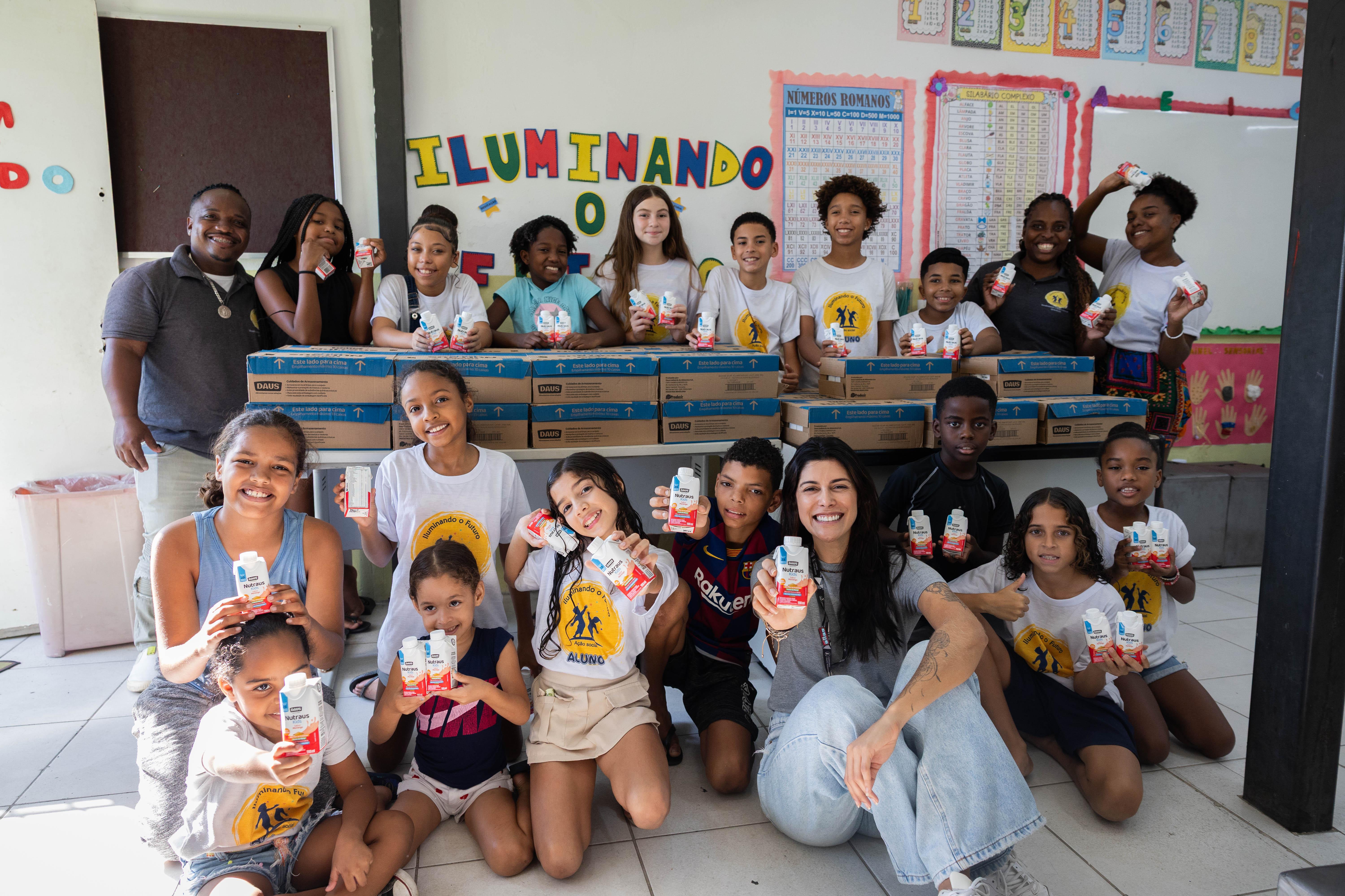 Sete instituições sociais recebem doação de suplemento nutricional infantil através do Consórcio Cristo Sustentável