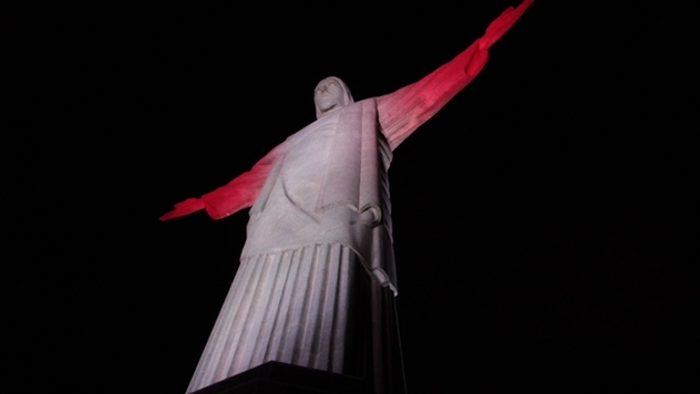 Cristo Redentor homenageia os 150 anos do Canadá